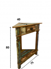 Cantoneira Lisboa 75c x 80h x 40p