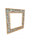 Moldura 3D Quadriculado de 80c x 80h x 4p