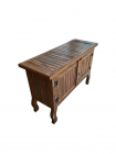 Samaria com 2 portas ripadas de 120c x 78h x 40p