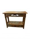 Aparador Inglês Com Gaveta Embaixo 100c X 40p X 80h