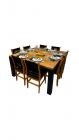 Mesa de Jantar Industrial